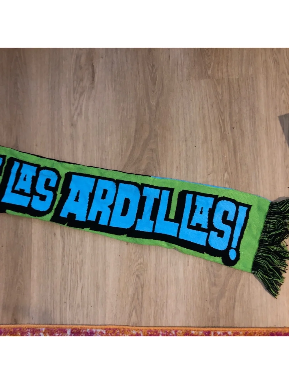 RICHMOND FLYING SQUIRRELS LAS ARDILLAS VOLADORAS KNIT SCARF SUPER RARE